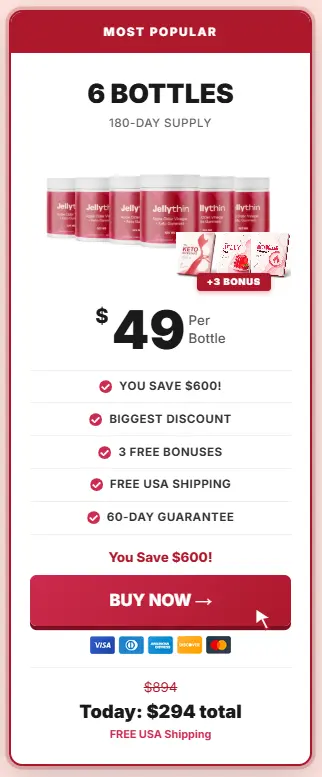 Jelly Thin- 6 Bottle
